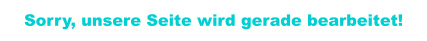 Sorry, unsere Seite wird gerade bearbeitet!